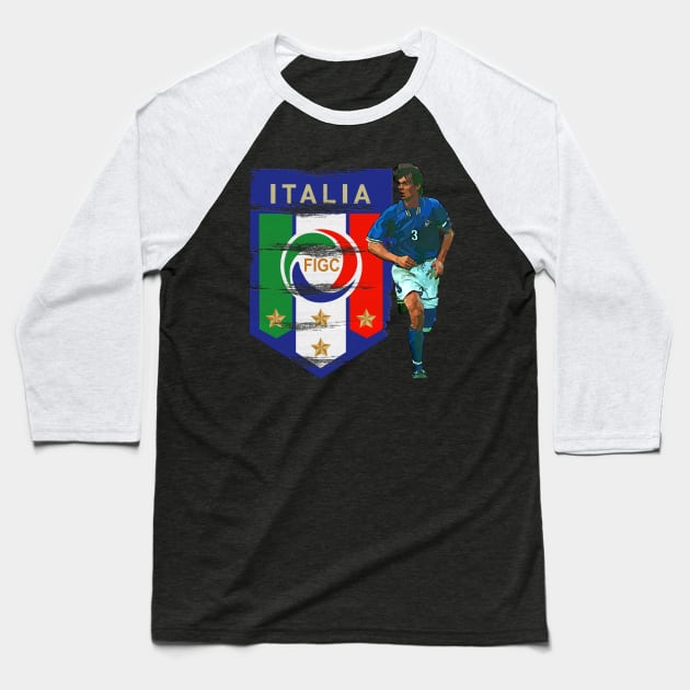 paolo maldini Baseball T-Shirt by jeannete